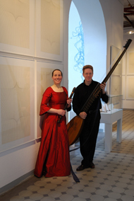 Das Duo ,La Vignaʻ mit Theresia und Christian Stahl ( Christian Stahl)