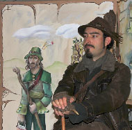 Der Elfen- und Feenforscher Pdraig MacDooley (Foto: Weimarer Eventagentur hinter den coulissen)